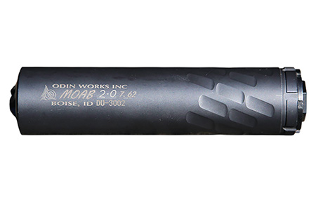 Odin Works SUP-MOAB-2.0-7.62-BLK Moab  7.62mm 1.625" Black Steel 5/8"x24