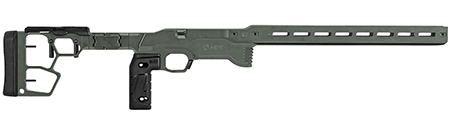 Mdt Sporting Goods Inc 114882CCG ACC Premier Gen2 Chassis System Cerakote Charcoal Green Aluminum Fits Ruger American Rimfire Right Hand