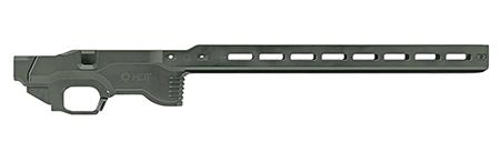 Mdt Sporting Goods Inc 114881CCG ACC Premier Gen2 Chassis Base Cerakote Charcoal Green Aluminum Fits Ruger American Rimfire Right Hand