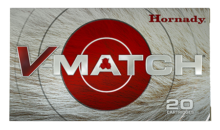 Hornady 81627 V-Match  6.5PRC 100gr ELD-VT 20 Per Box/10 Case