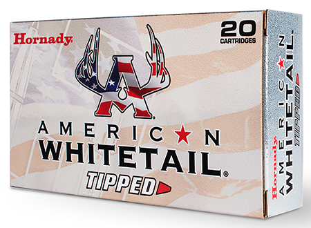 Hornady 80601 American Whitetail  7mmRemMag 154gr 20 Per Box/10 Case