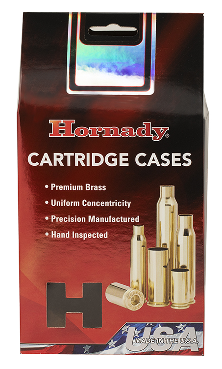 Hornady 8745 Unprimed Cases  10mmAuto Handgun Brass 100 Per Box/5 Case
