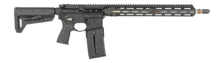 Q LLC  Sugar Weasel *CA Compliant 5.56 NATO 10+1 16"Black Cerakote Aluminum Receiver w/Picatinny Rail, M-LOK Handguard, CMOE SL-K Black Polymer Stock, Black Polymer Grip