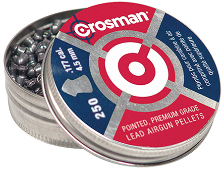 Crosman P177 Premier Pointed 177 Lead Pointed Hunting Pellet 250/Tin