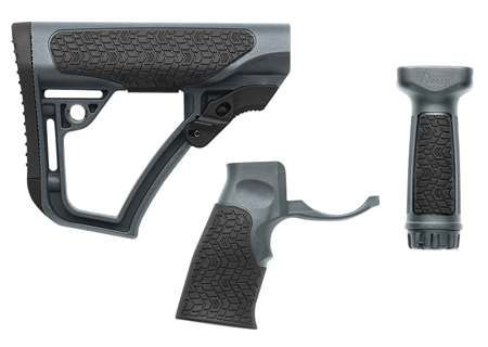 Daniel Defense 2810206145012 OEM  Collapsible Daniel Defense Tornado Polymer, Front  &  Pistol Grip, for AR-Platform with Mil-Spec Receiver Extension (Tube Not Included)