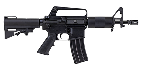 Dpms Panther Arms DP51655164074 Kitty Kat  5.56 NATO 30+1 7.50" Black Phosphate Threaded Barrel, Black Hardcoat Anodize Aluminum Receiver w/C7 Carry Handle, Black Polymer Adj CAR Brace, A2 Style Grip