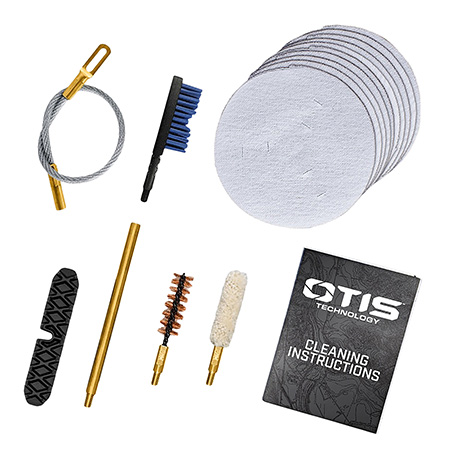 Otis FG70140 Patriot Cleaning Kit .40 Cal/ 10mm Pistol/15 Pieces Yellow Plastic Box Case