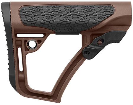 Daniel Defense 2109104179011 OEM  Mil-Spec Brown Synthetic for AR-Platform with Mil-Spec Receiver Extension (Tube Not Included)