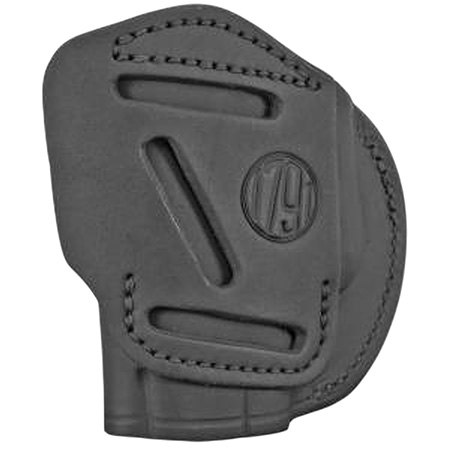 CobraTec Knives 4WH6SBLL 4-Way Concealment Holster IWB/OWB Size 6 Black Fits Beretta APX Carry Left Hand