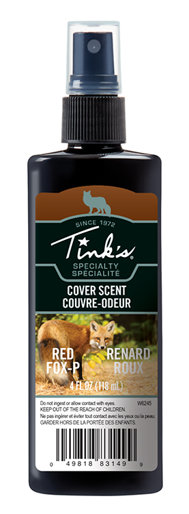 Tinks W6245 Red Fox-P  Cover Scent Fox Urine Scent 4 oz Spray