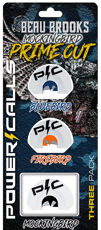 Higdon Outdoors 24246 Beau Brooks Diaphragm Call Mockingbird Latex 3 Pack