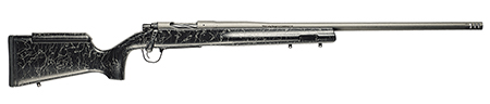 Christensen Arms 8010200201 Mesa Long Range 308 Win 4+1 16.25" Tungsten Gray Cerakote Threaded Barrel  &  Steel Drilled  &  Tapped Receiver, Black w/Gray Webbing Adj Cheek Riser Polymer Stock