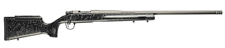 Christensen Arms 8010200101 Mesa Long Range 6.5 Creedmoor 4+1 16.25" Tungsten Gray Cerakote Threaded Barrel  &  Steel Drilled  &  Tapped Receiver, Black w/Gray Webbing Adj Cheek Riser Polymer Stock