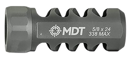 Mdt Sporting Goods Inc 109150RTI Hunt Brake  Black Titanium 5/8"x24 Threads 30Cal