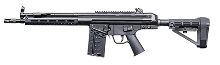 PTR K3P-BR-3080101 PDWR-BR 308 12.5 M-LOK W/BRACE