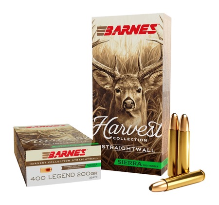Barnes Bullets 32478  Harvest 400Legend 200gr Sierra Pro-Hunter 20 Per Box/10 Case
