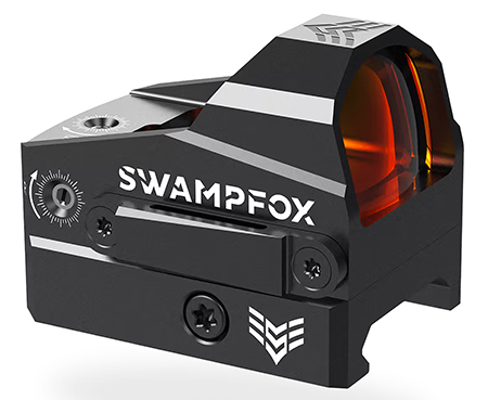 Swampfox Optics OKS00122RC  Kingslayer Black 1x22mm Tube 3MOA Red Dot Reticle Picatinny Rail Mount