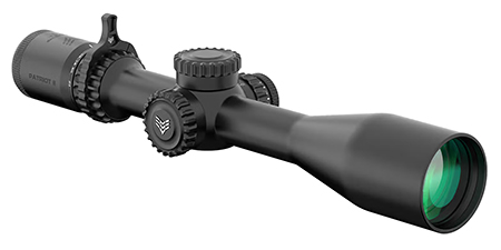 Swampfox Optics PAT2624MT  Patriot II Black 6-24x50mm 30mm Tube Clean Tree MOA Reticle