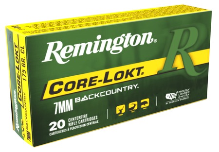 Remington Ammunition 28987 Core-Lokt  7mmBC 175gr 20 Per Box/10 Case
