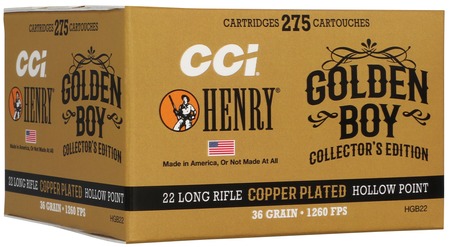 CCI HGB22       22LR    36GR  CPHP    HENRY 275/10