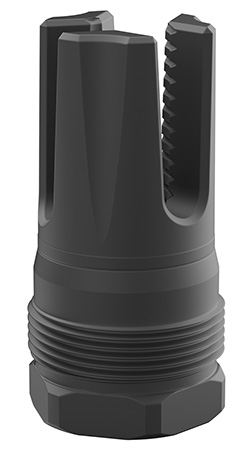Breek Arms BRK4416 Scorch 3-Prong Plan B Black Nitride Steel 5/8"x24 Threads 30 Cal