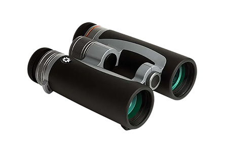 Konus 2348 Prince 8x42mm Bak-4 Prism, Center Focus, Black/Silver Aluminum w/Rubber Armor