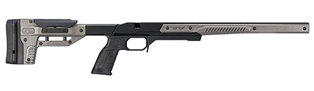 Mdt Sporting Goods Inc 106159GRY Oryx Sportsman Black Anodized Aluminum Fits Howa 1500 SA/ Weatherby Vanguard Short Action