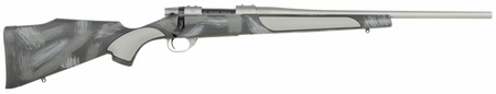 Weatherby VC38308NR2T Vanguard Shadow 308 Win 4+1 22" Carbon Gray Cerakote Threaded Barrel, Carbon Gray Cerakote Steel Drilled  &  Tapped Receiver, Black w/Gray  &  White Accents Monte Carlo Stock