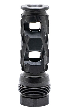 Armaspec ARM293-BLK Gen2 Muzzle Brake Rifter Black QPQ Nitride 5/8x24 Threads 30 Cal
