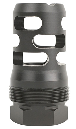 Armaspec ARM2963-BLK Micro Muzzle Brake Catacomb Black QPQ Nitride 5/8"x24 Threads 30 Cal