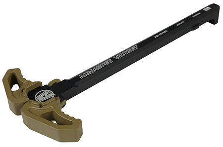 Armaspec ARM161-FDE Victory Charging Handle Flat Dark Earth Aluminum Ambidextrous Hand