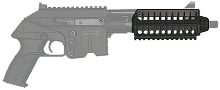 Kel-Tec PLR921 Compact Forend  Made of Synthetic Material with Black Finish  &  Picatinny Rail for Kel-Tec PLR-16