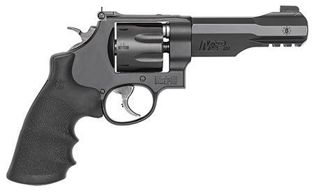 Smith  &  Wesson 170292 M & P Performance Center R8 357 Mag Or 38 S&W Spl +P 5" Black Barrel With Picatinny Acc. Rail, 8rd Black Cylinder, Black  Scandium Alloy N-Frame, Synthetic Grip