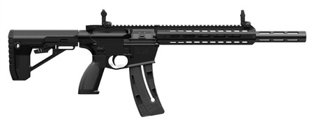 Retay USA RA1522BLKMLOK RA1522 22 LR 25+1 18" Black Chrome Threaded Barrel, Black Aluminum Receiver w/Picatinny Rail, M-LOK Handguard, Adjustable Black Polymer Stock, Black Polymer Grip