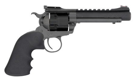 Chiappa Firearms 340358 1873  44 Mag 6 Shot 7.50" Black Hexagonal Shroud w/Picatinny Rail Barrel, Black Cylinder, Black Alloy Frame, Black Hogue Rubber Grip, Exposed Hammer