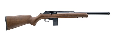 Chiappa Firearms 500282 M1 Carbine BushRanger 22 LR 10+1 22" Blued Threaded Barrel, Picatinny Rail Receiver, Walnut Fixed Stock