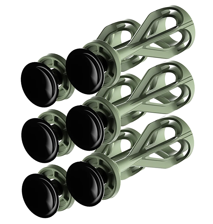 Barnett Outdoors BAR50028 Phantom Suction Darts For Toy Crossbow OD Green 6 Pack