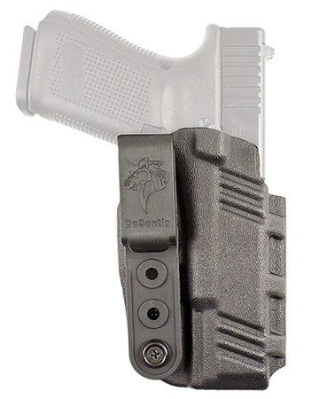 DeSantis Gunhide 137KJA09Z0 Slim-Tuk  IWB Black Kydex Fits S&W Shield X Ambidextrous