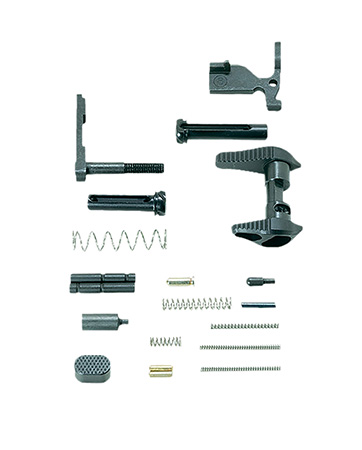 Timber Creek Outdoors ARLPKBL AR Lower Parts Kit Black Aluminum