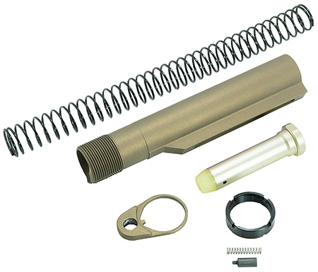 Timber Creek Outdoors ARBTKBB Buffer Tube Kit  Burnt Bronze AR-15/AR Style