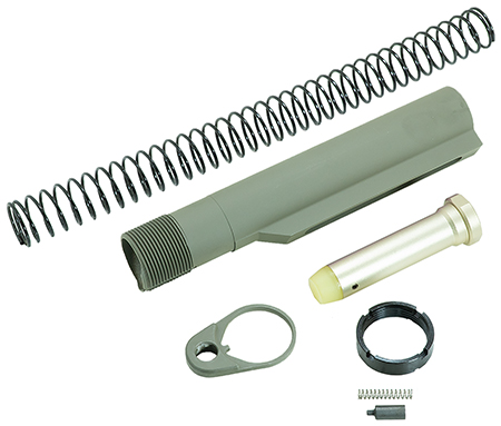 Timber Creek Outdoors ARBTKOD Buffer Tube Kit  OD Green AR-15/AR Style