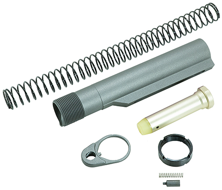 Timber Creek Outdoors ARBTKT Buffer Tube Kit  Tungsten AR-15/AR Style