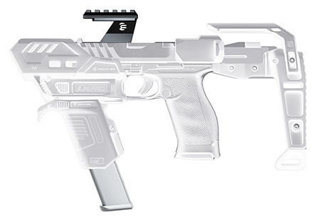 REC URP-01     S-PRO UPPER RAIL W/5 SLOT PIC RL ML