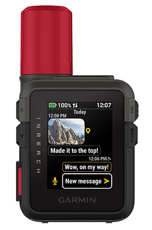 Garmin 0100338710 inReach Mini 3 Plus Black/Red Size Compact Sunlight-Readable/Transflective Color MIP