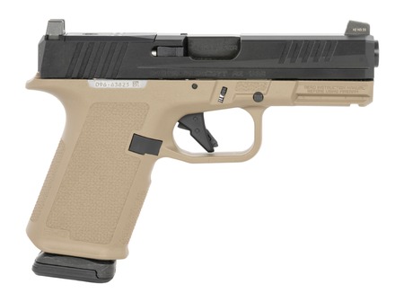Ruger 19426 RXM 9mm Luger 15+1 4.50" Black FNC Nitride Barrel  &  Optic Ready/Serrated Slide, Flat Dark Earth Polymer Frame w/Accessory Rail, Textured Grip, RMSc/RMR/DeltaPoint Pro Footprint