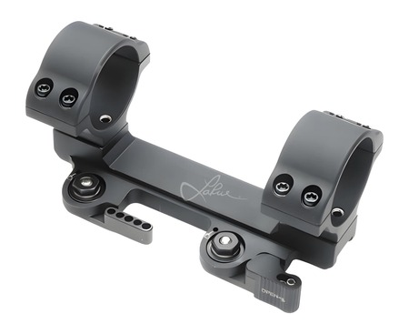 Larue Tactical LT9131535034 In Line  Black 34mm Tube 0 MOA