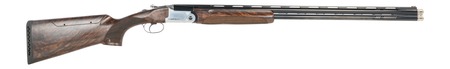 F.A.I.R. FRDCIV2030 Carrera IV  20 Gauge Break Open 2rd 30" Blued Over/Under Ported Barrel, Engraved Nickel Receiver, Walnut w/Adj Comb Stock, Technichoke XP70 Choke System