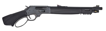 Henry H009GBLX3030 Bear's Leg 30-30 Win 3+1 13.80" Blued Threaded Barrel, Blue Steel Drilled  &  Tapped Receiver, Black Synthetic Fixed w/Pistol Grip Stock