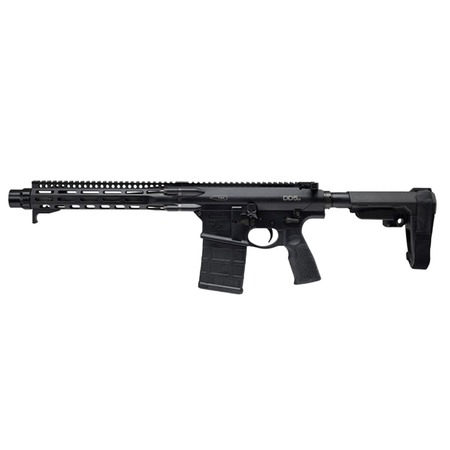 Daniel Defense 0208830157047 DD5  7.62x51mm NATO 12.50" Black Threaded Barrel, Black M-LOK Handguard, Black Polymer Grip,