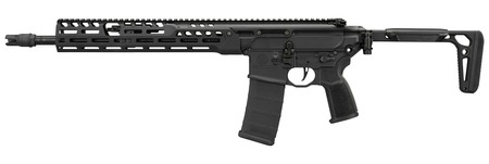 Sig Sauer RMCX556N16BLTB MCX Spear LT 5.56 NATO 30+1 16" Black Threaded Barrel, Black Anodized Alloy Receiver w/Picatinny Rail, M-LOK Handguard, Minimalist Plus Folding Stock, AR Compatible Reduced An